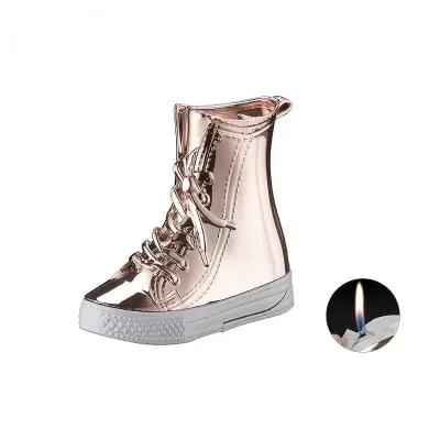 Luxurious Classic Style Refillable Gas Cigarette Lighter 